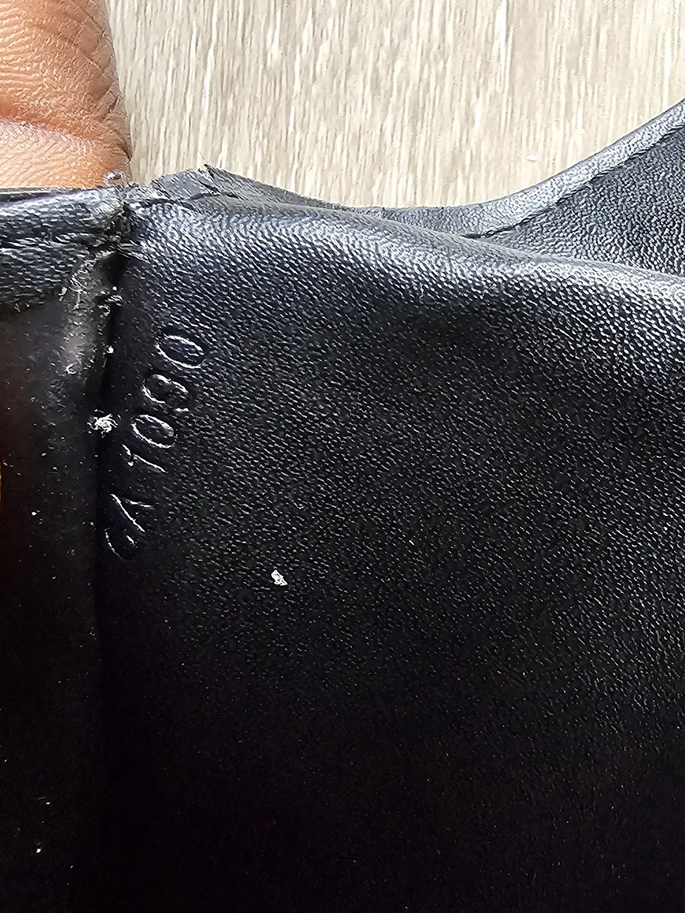 Louis Vuitton Black Patent Monogram Continental Wallet